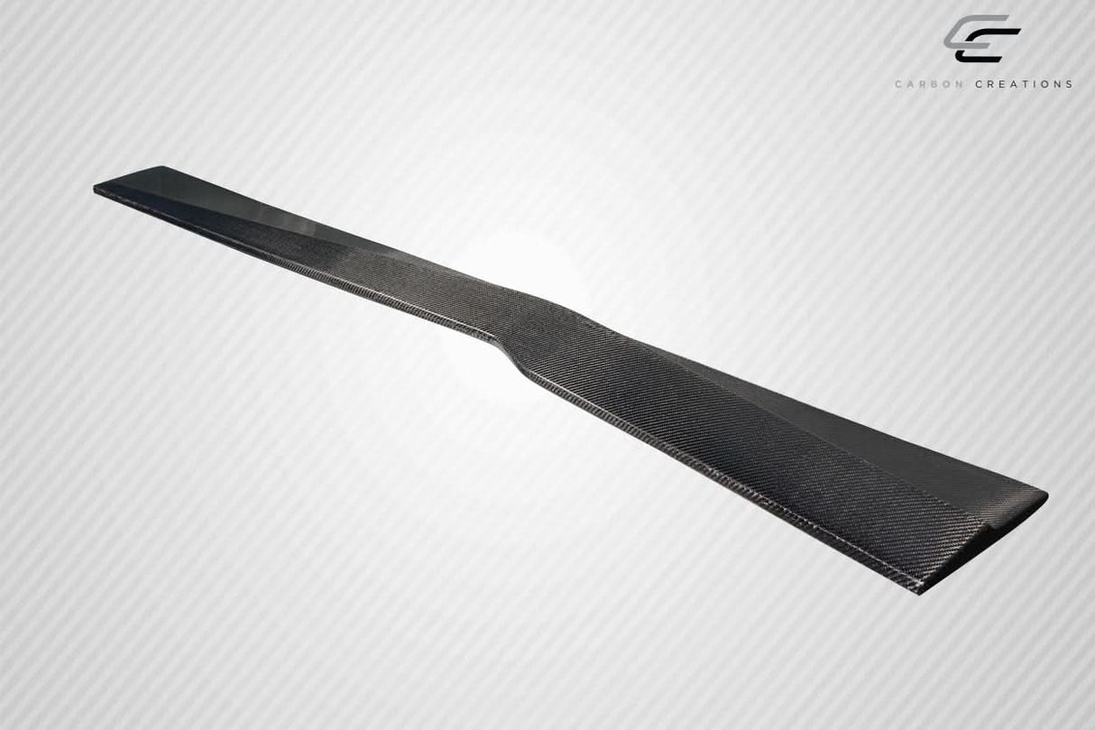 2020-2025 Chevrolet Corvette C8 Gran Veloce Style Wide Body Side Skirt Rocker Panel Splitters - Carbon Fiber