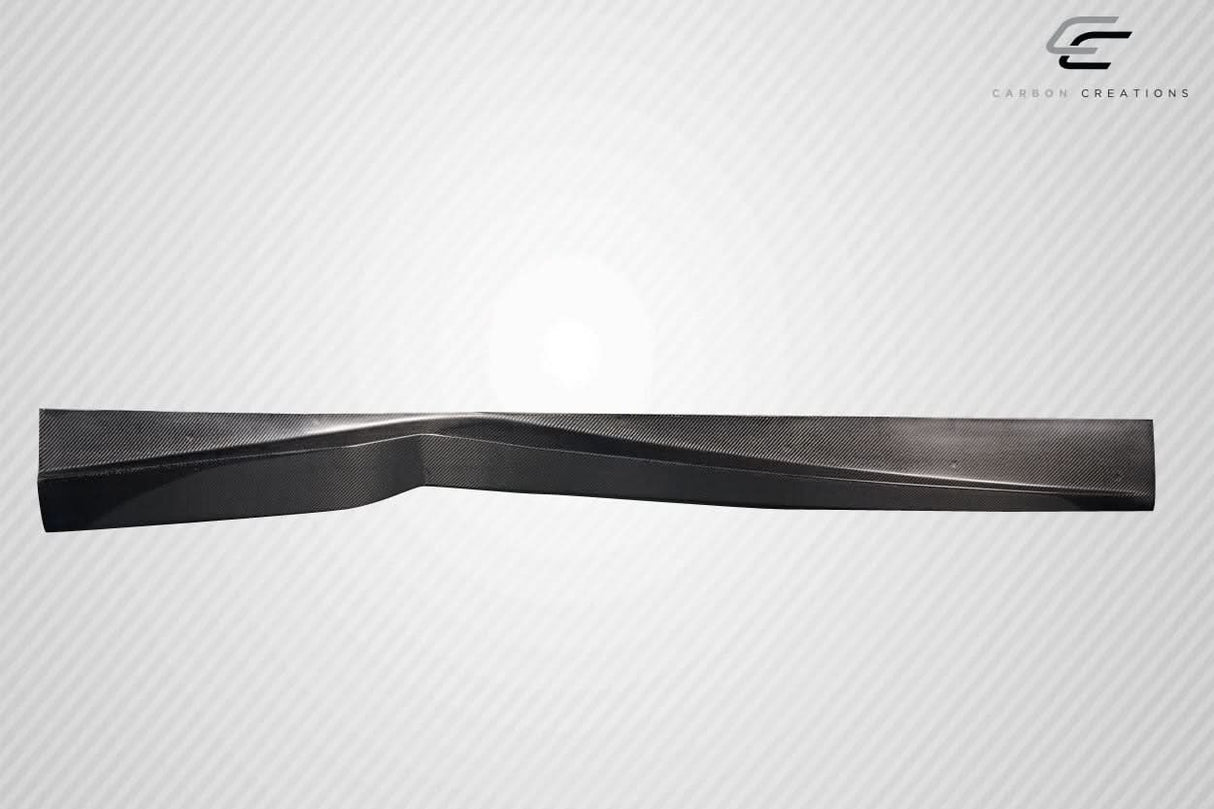 2020-2025 Chevrolet Corvette C8 Gran Veloce Style Wide Body Side Skirt Rocker Panel Splitters - Carbon Fiber