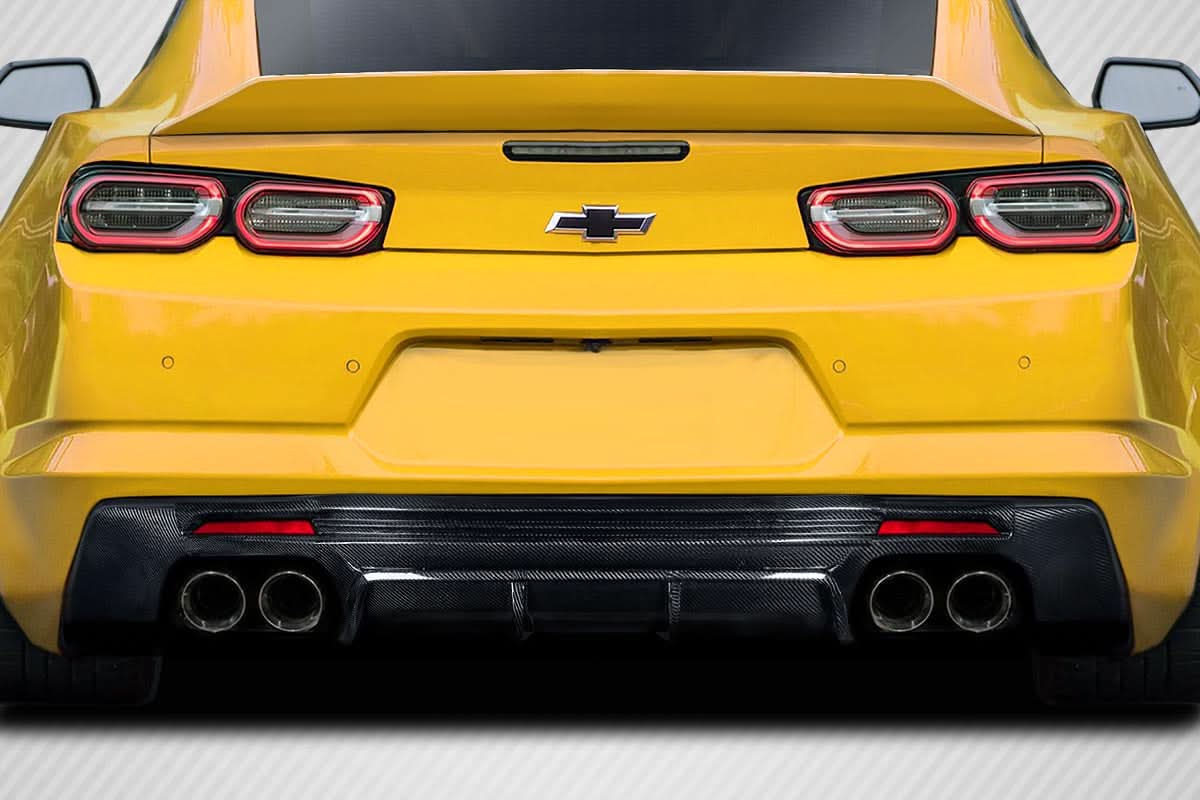 2016-2023 Chevrolet Camaro Z1 Speed Style Rear Diffuser - Carbon Fiber