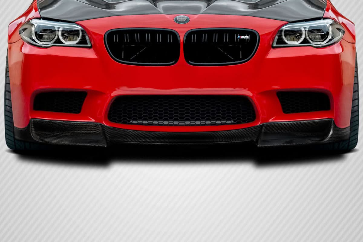 2011-2016 BMW M5 Arcos Style Front Lip Spoiler Air Dam - Carbon Fiber
