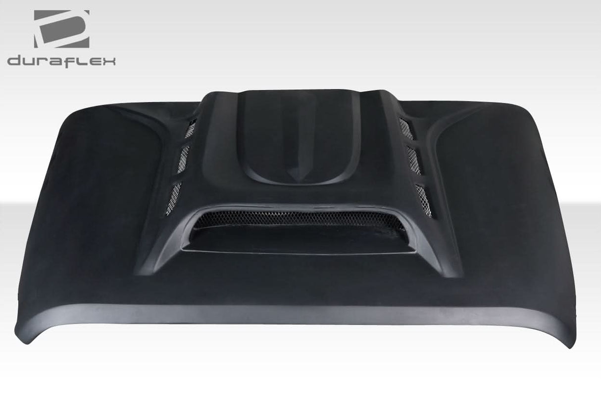 2007-2018 Jeep Wrangler JK Avenge Style Vented Hood - FRP