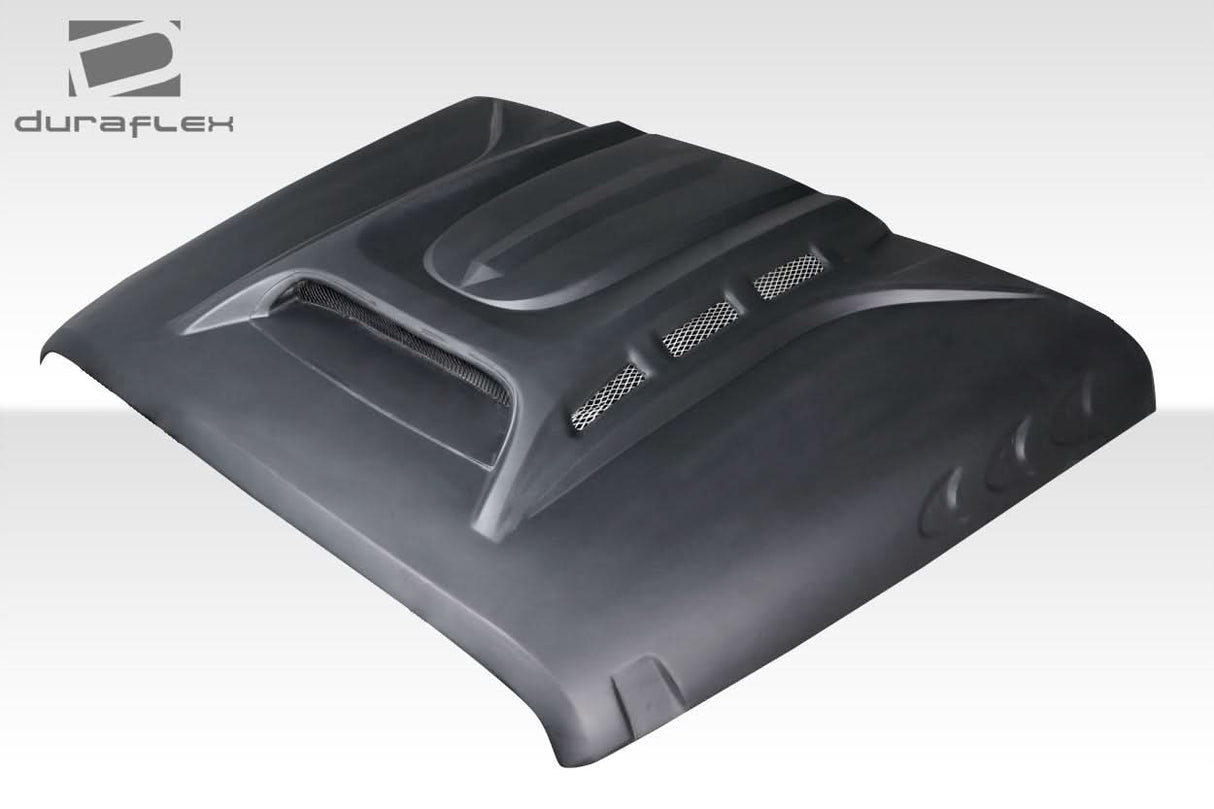 2007-2018 Jeep Wrangler JK Avenge Style Vented Hood - FRP