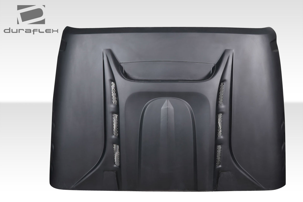 2007-2018 Jeep Wrangler JK Duraflex Avenge Vented Hood - 1 Piece