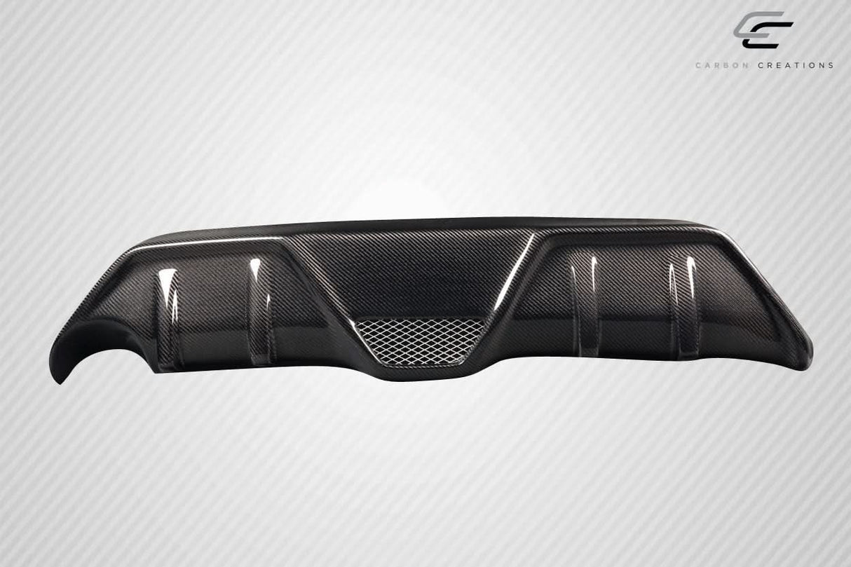 2014-2016 Scion tC Boss Style Rear Diffuser - Carbon Fiber