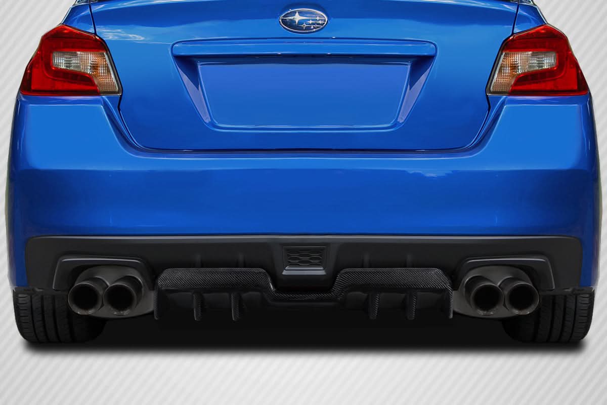 2015-2021 Subaru WRX STI Empire Style Rear Diffuser - Carbon Fiber