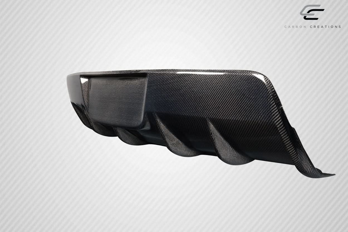 2004-2009 Mazda Mazdaspeed 3 Corkscrew Style Rear Diffuser - Carbon Fiber