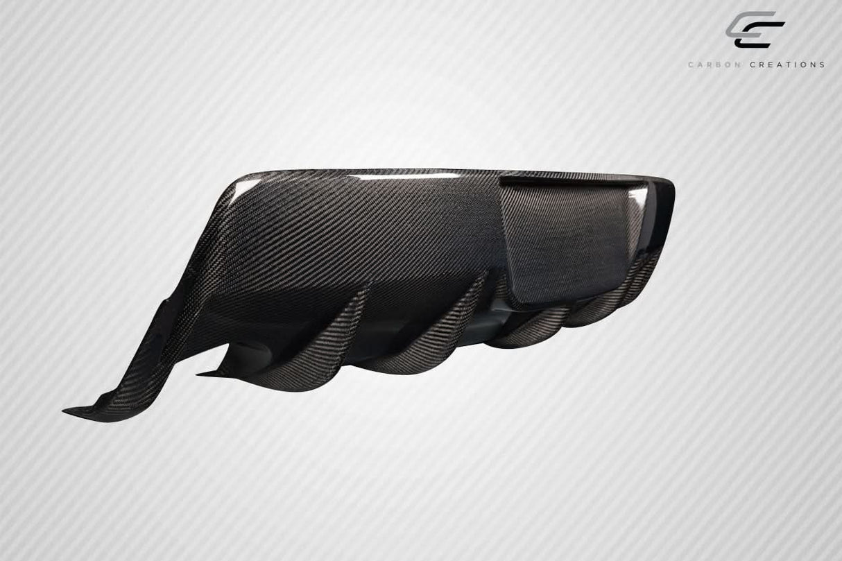 2004-2009 Mazda Mazdaspeed 3 Corkscrew Style Rear Diffuser - Carbon Fiber