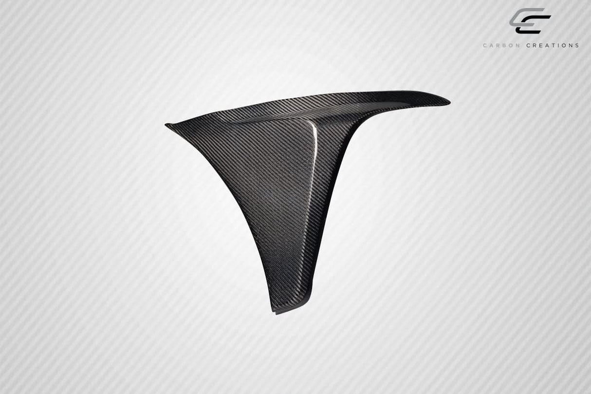 2016-2018 Honda Civic Yoka Style Front Lip Spoiler - Carbon Fiber