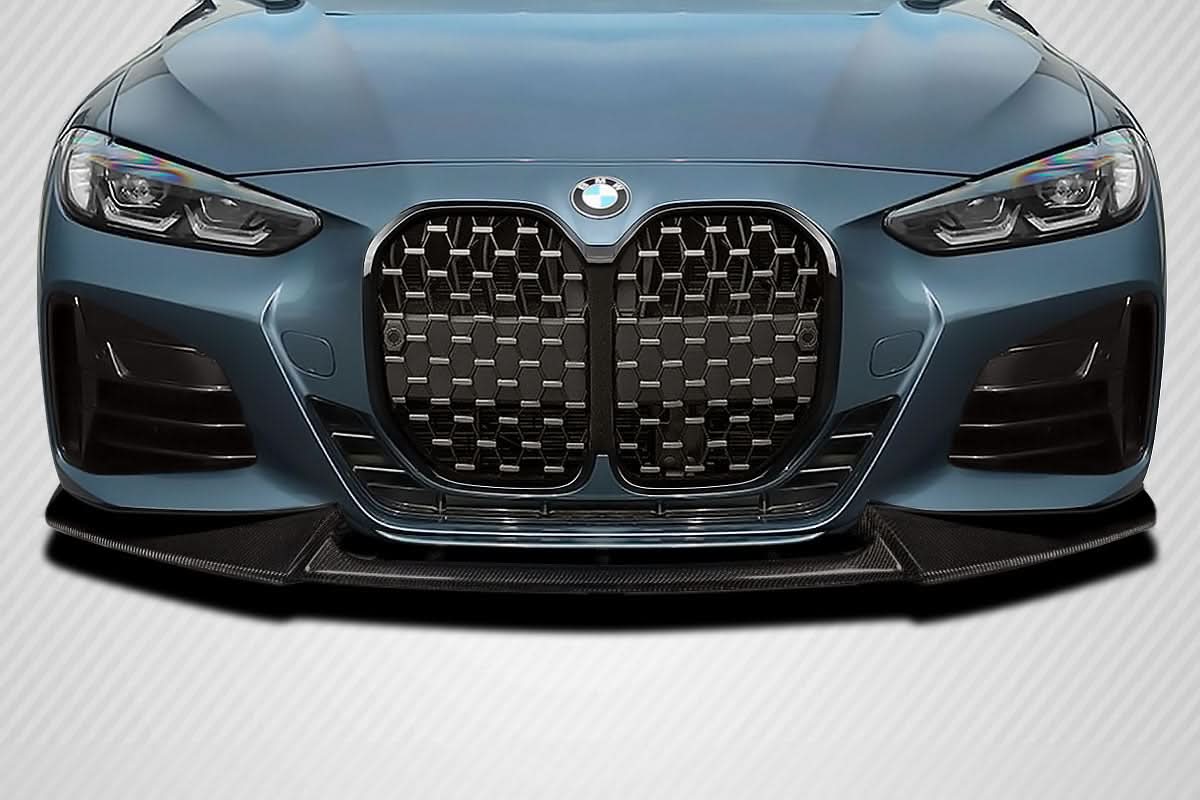 2021-2025 BMW 4 Series G22 Craftworks Style Front Lip Spoiler - Carbon