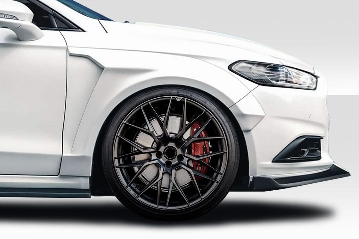 2013-2016 Ford Fusion Reis Style Front Fender Flares - FRP