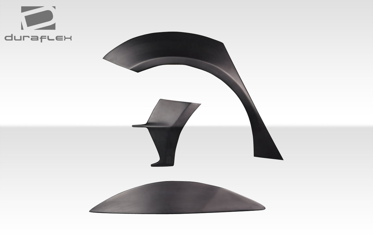 2013-2016 Ford Fusion Duraflex Reis Rear Fender Flares - 6 Pieces