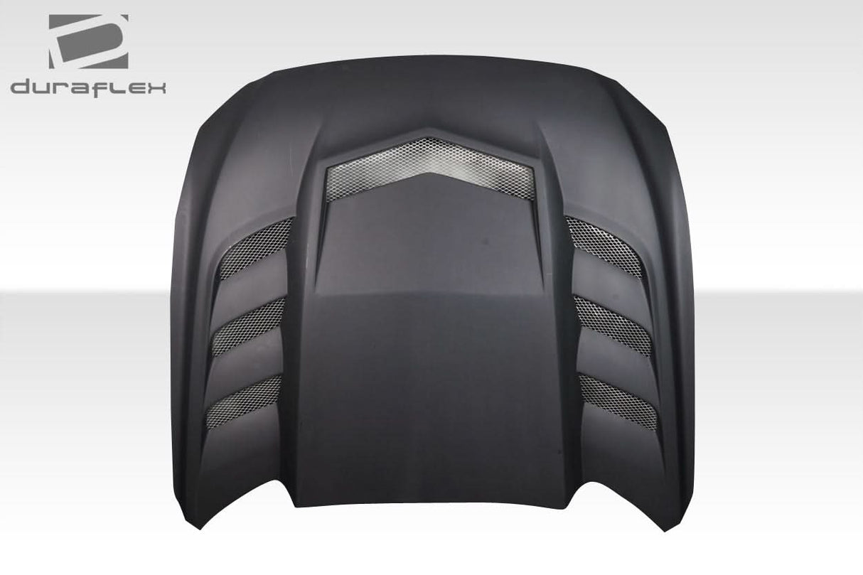 2015-2017 Ford Mustang Interceptor Style Hood - 1 Piece - FRP