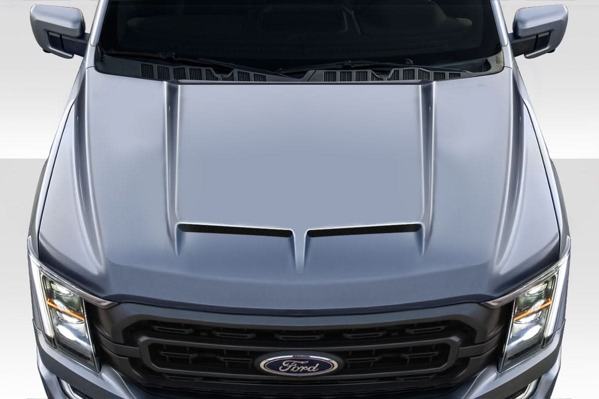 2021-2025 Ford F-150 GT500 Look Hood - 1 Piece - FRP
