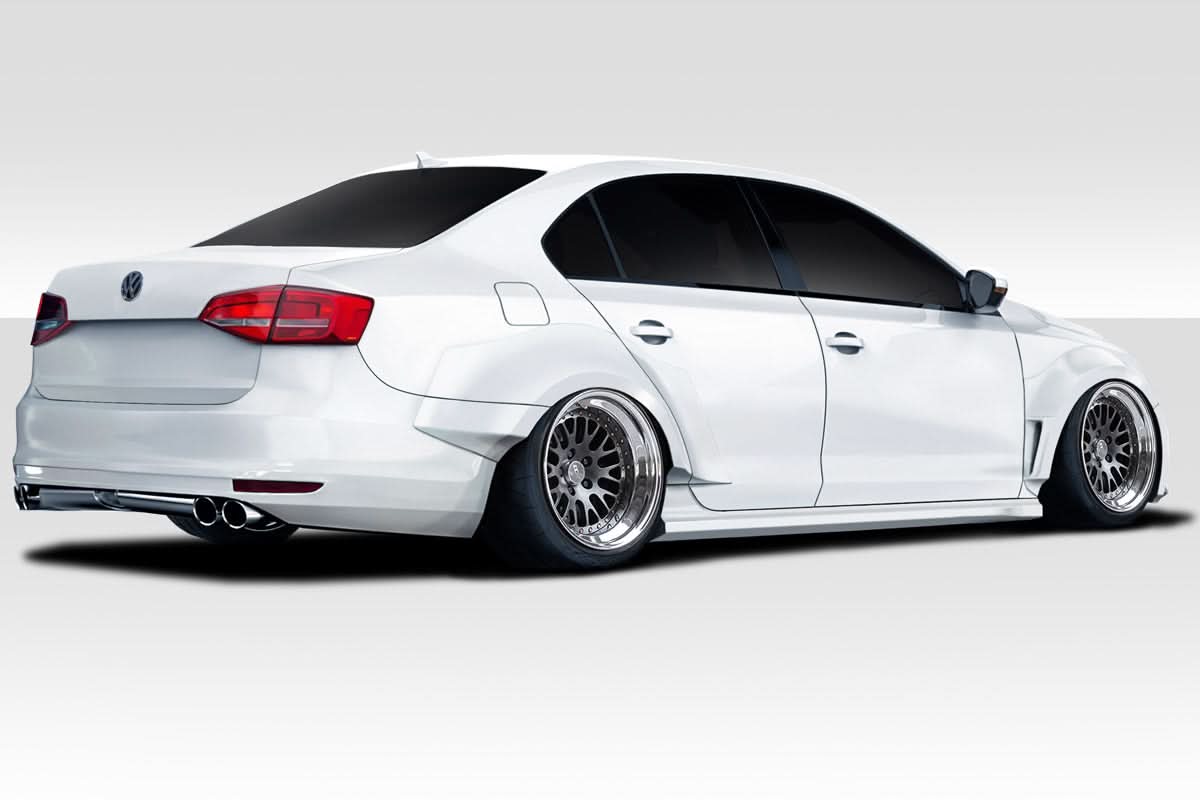 2011-2018 Volkswagen Jetta KTV Style Wide Body Kit - 12 Piece - FRP