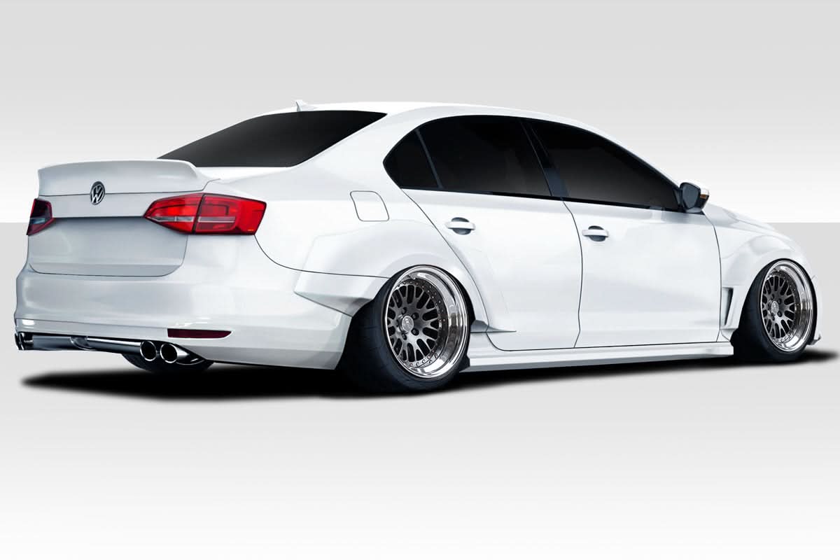 2011-2018 Volkswagen Jetta KTV Style Wide Body Kit - 13 Piece - FRP