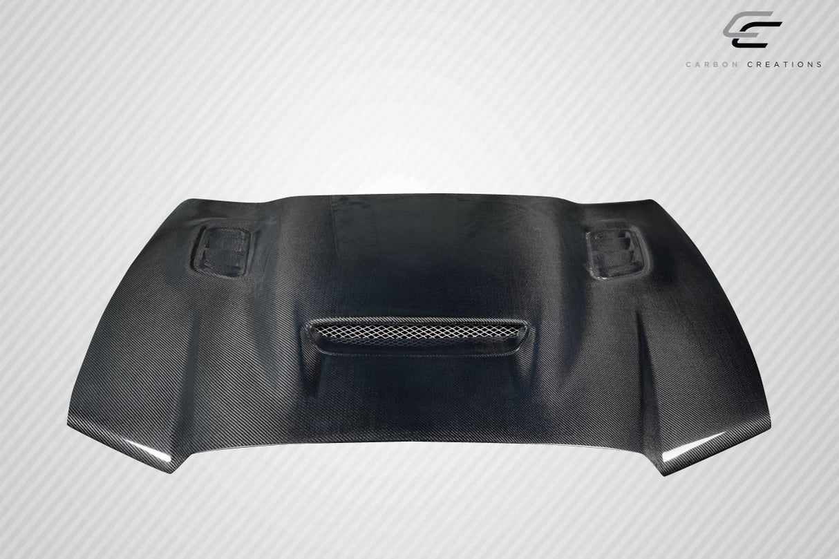 2011-2014 Dodge Charger Hellcat Redeye Look Hood - Carbon Fiber