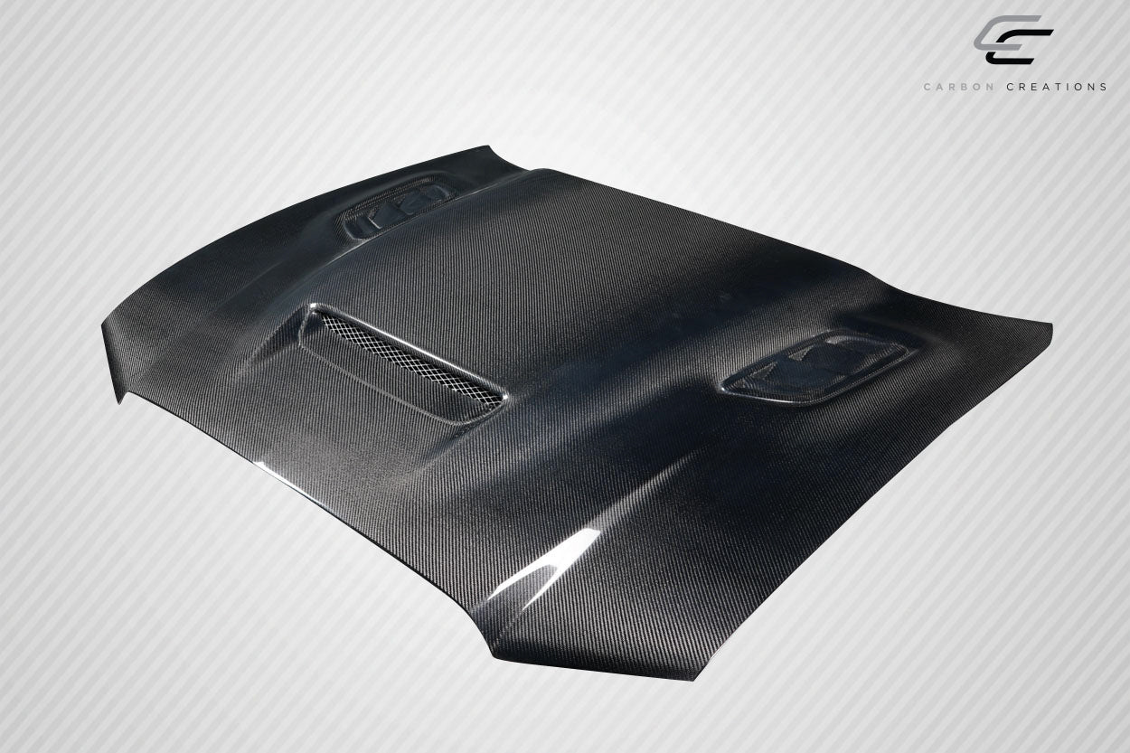2011-2014 Dodge Charger Carbon Creations Hellcat Redeye Look hood - 1 Piece