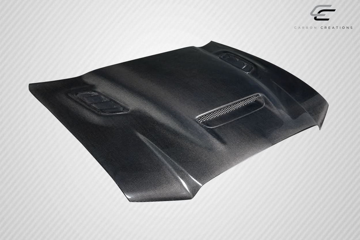 2011-2014 Dodge Charger Hellcat Redeye Look Hood - Carbon Fiber