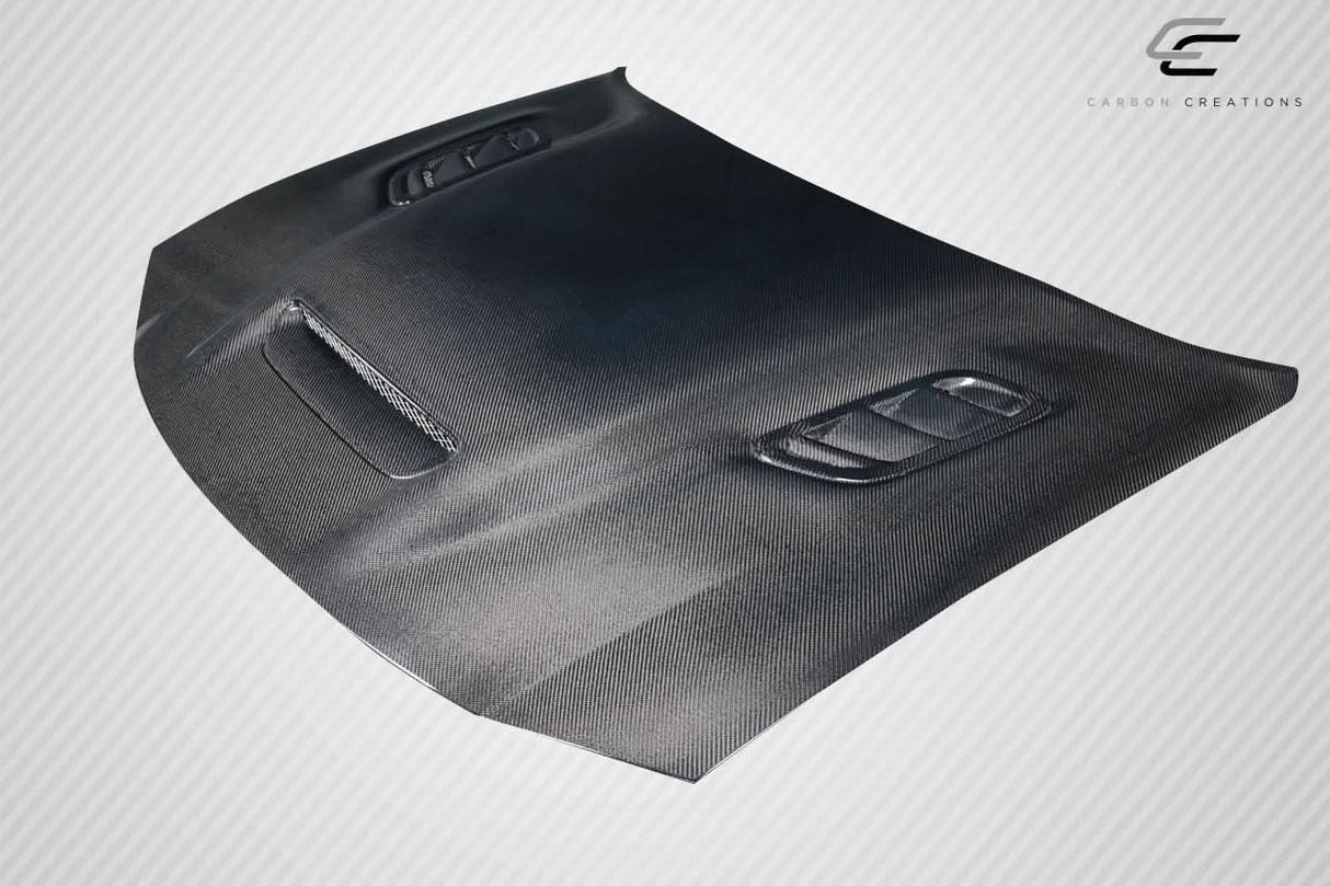 2006-2010 Dodge Charger Hellcat Redeye Look Hood - Carbon Fiber