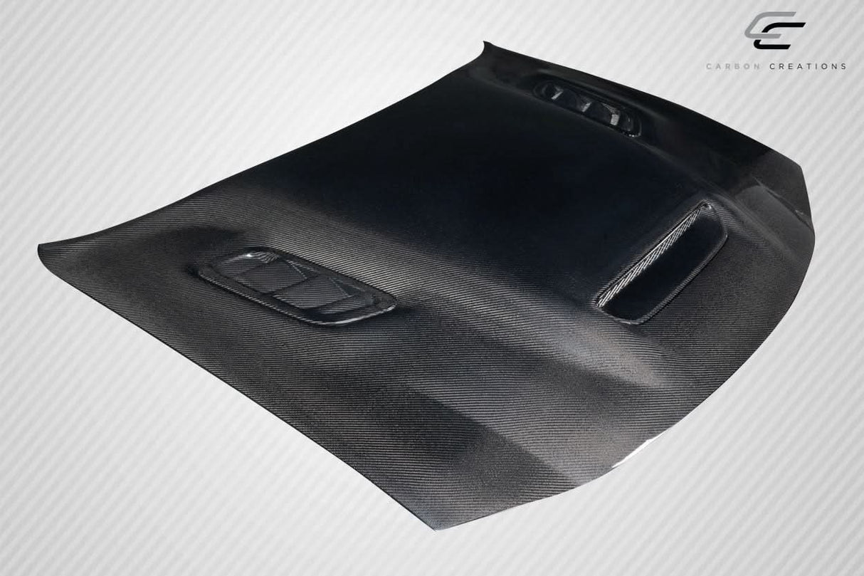 2006-2010 Dodge Charger Hellcat Redeye Look Hood - Carbon Fiber