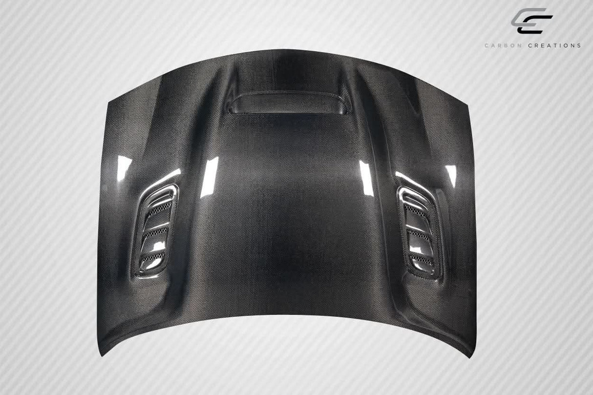 2006-2010 Dodge Charger Hellcat Redeye Look Hood - Carbon Fiber