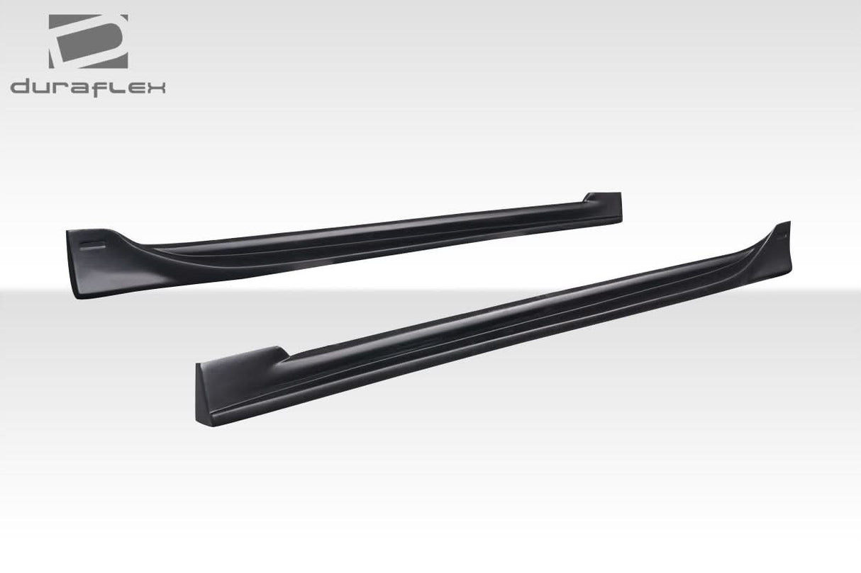 2014-2018 Mazda 3 HP Wave Style Side Skirts - 2 Piece - FRP