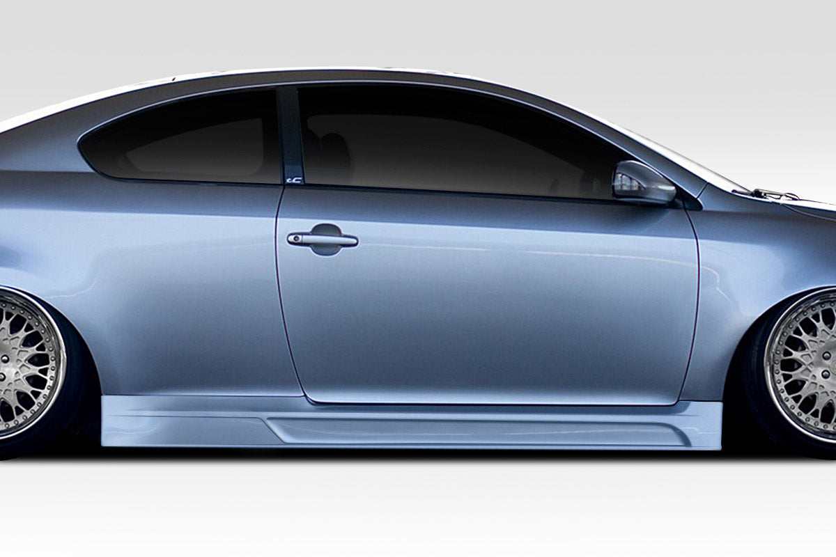 2011-2013 Scion tC Acer Style Side Skirts 2 Piece - FRP