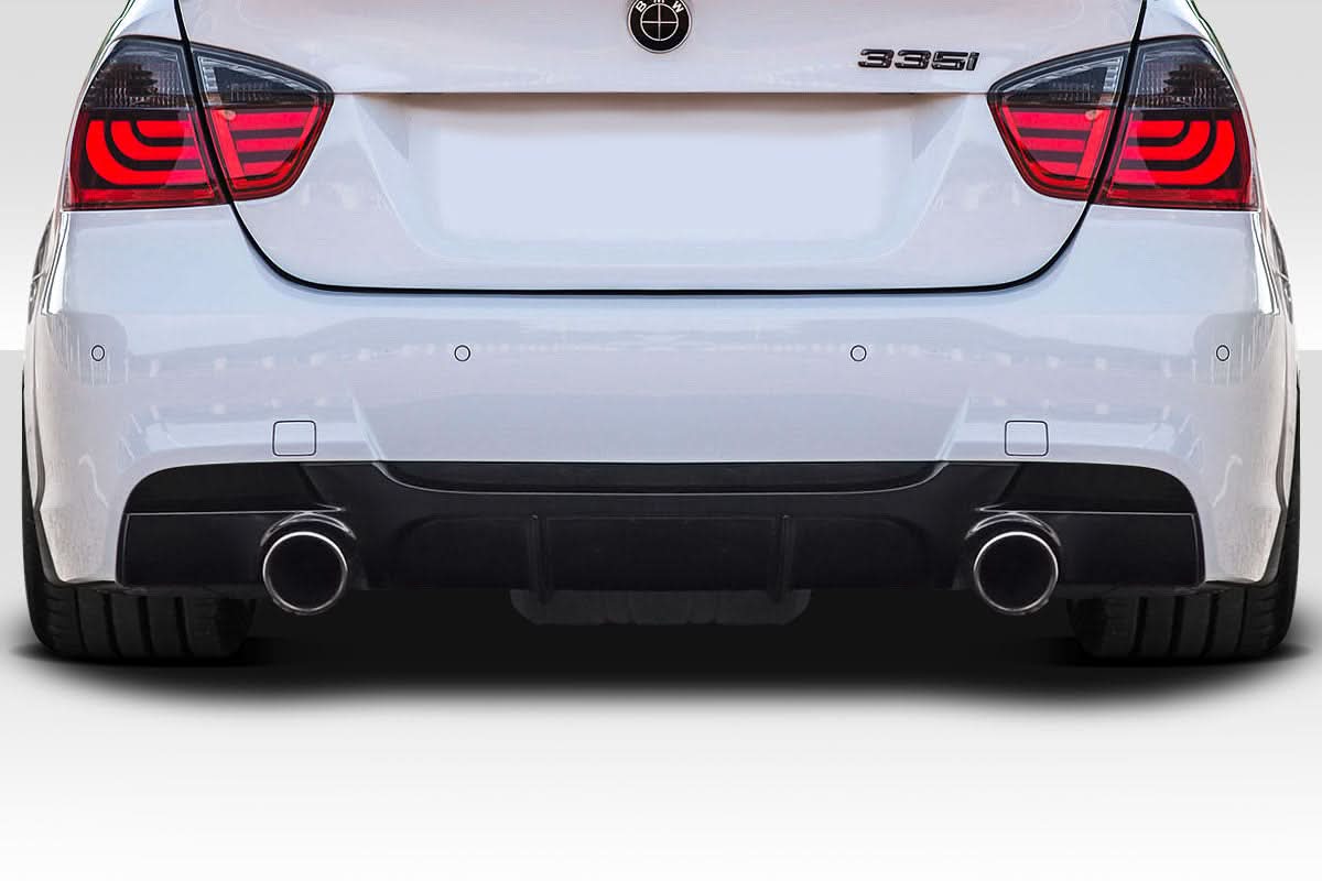 2006-2011 BMW 3 Series E90 E91 M Performance Look Rear Diffuser - FRP
