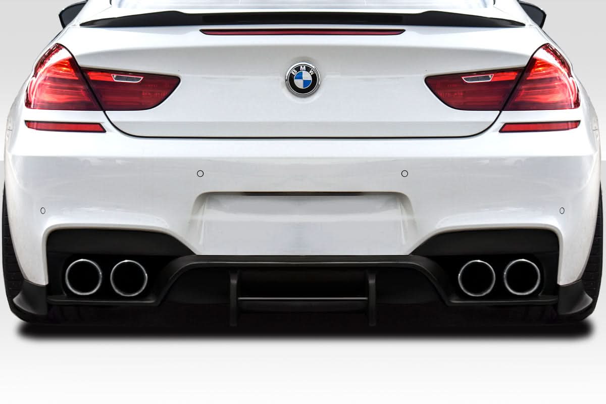 2011-2019 BMW 6 Series Sceptre Style Rear Diffuser - 3 Pieces - FRP