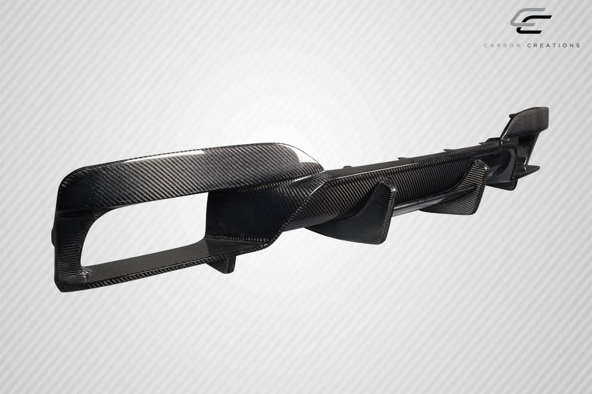 2011-2019 BMW 6 Series Sceptre Style Rear Diffuser - Carbon Fiber