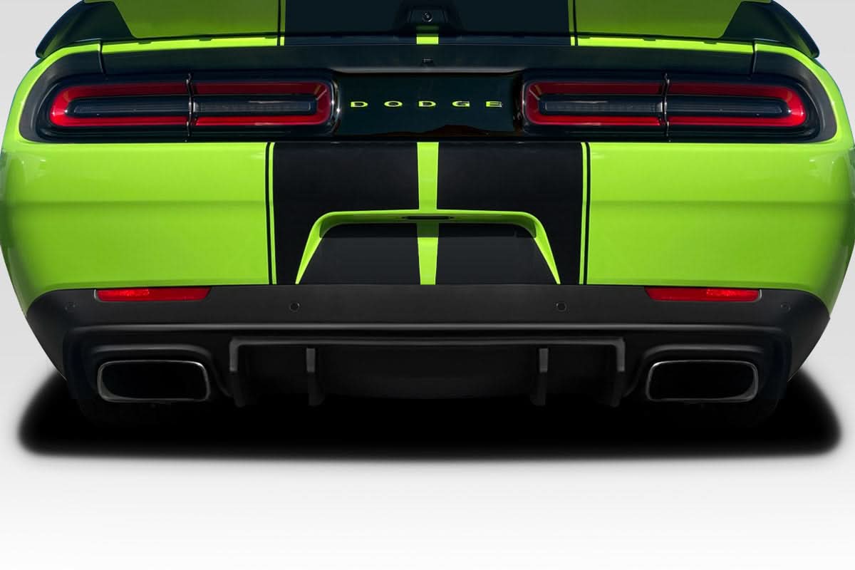 2015-2023 Dodge Challenger Patriot Style Rear Diffuser - FRP