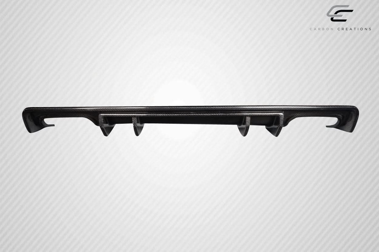 2015-2023 Dodge Challenger Patriot Style Rear Diffuser - Carbon Fiber