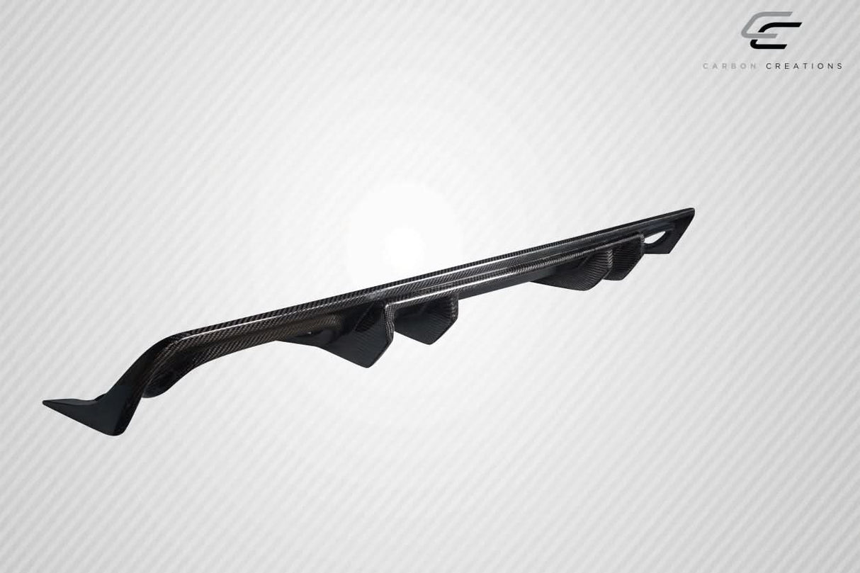 2015-2023 Dodge Challenger Patriot Style Rear Diffuser - Carbon Fiber