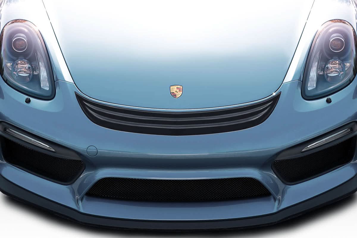 2017-2023 Porsche 718 Cayman AC Auto Style Front Grill - FRP