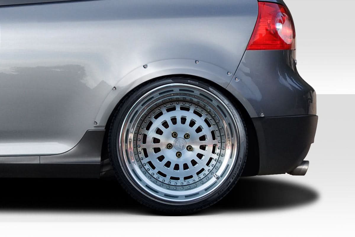 2006-2009 Volkswagen Golf GTI R32 ETF Tune Style Rear Fender Flares - FRP