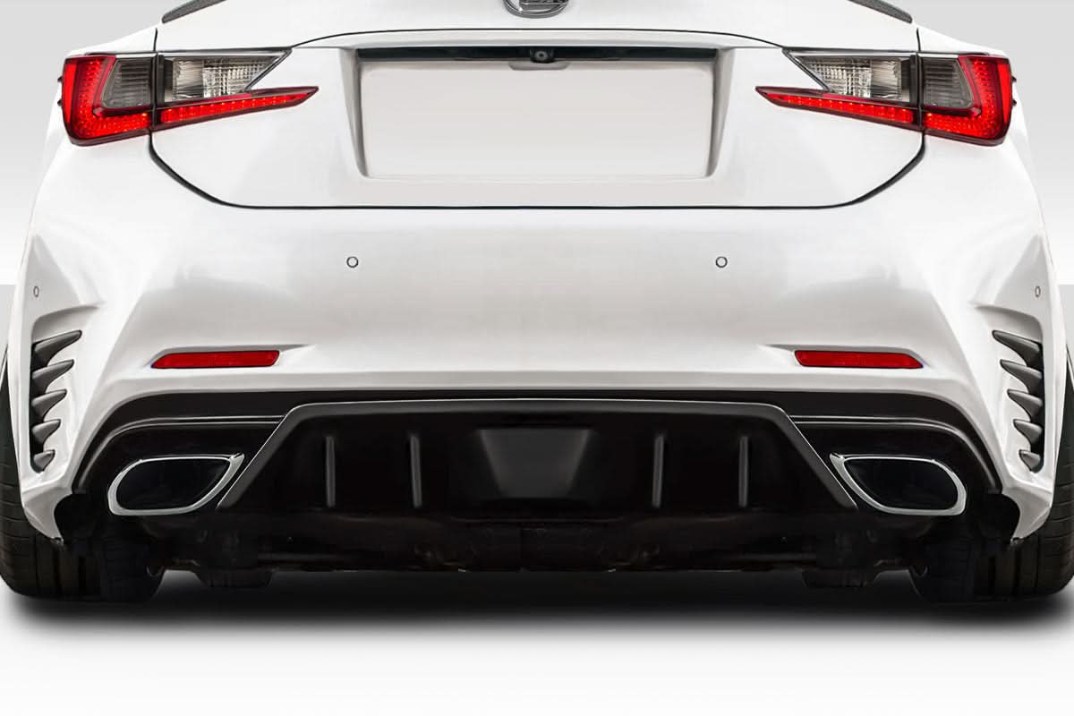 2015-2022 Lexus RC-F Downforce Style Rear Diffuser - FRP