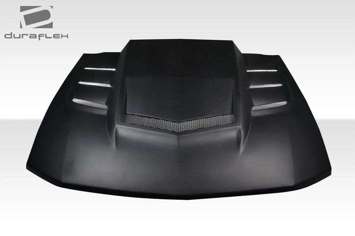 2005-2009 Ford Mustang Interceptor Style Hood - FRP