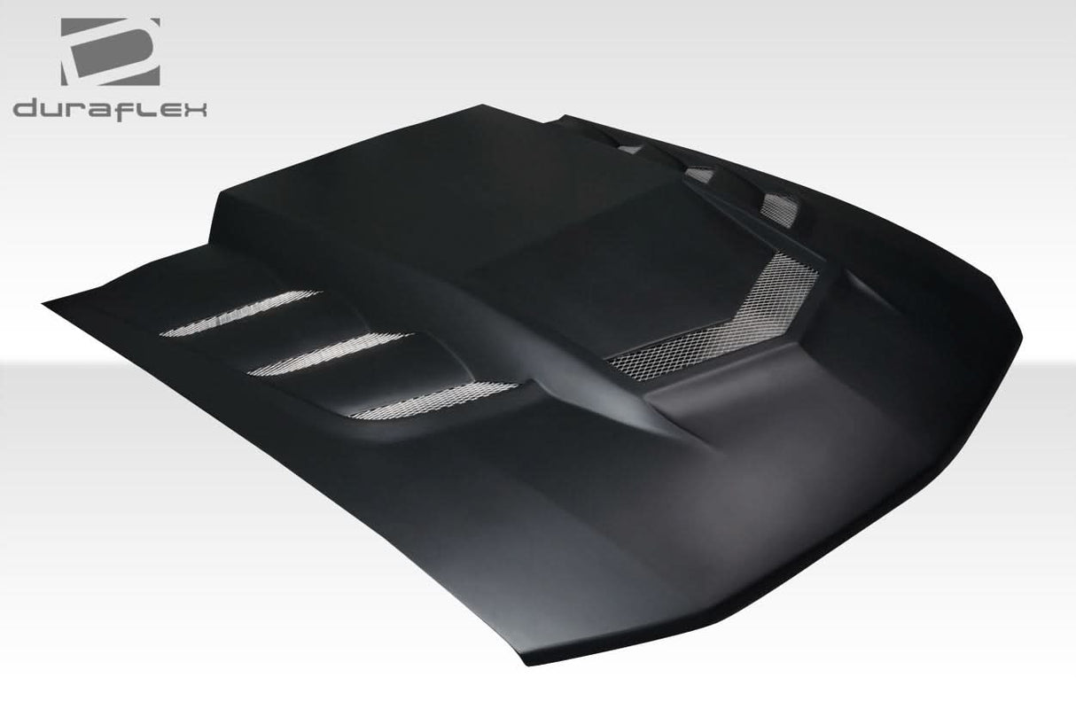 2005-2009 Ford Mustang Interceptor Style Hood - FRP