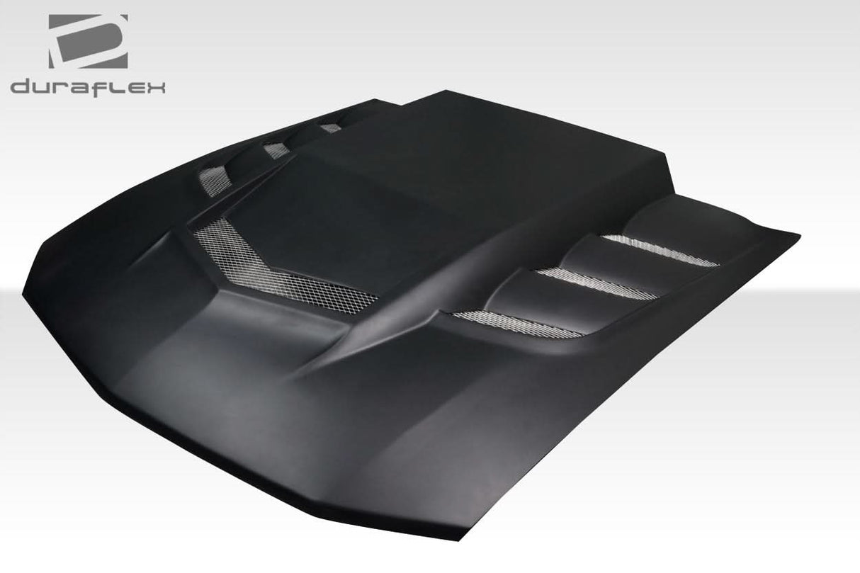 2005-2009 Ford Mustang Interceptor Style Hood - FRP