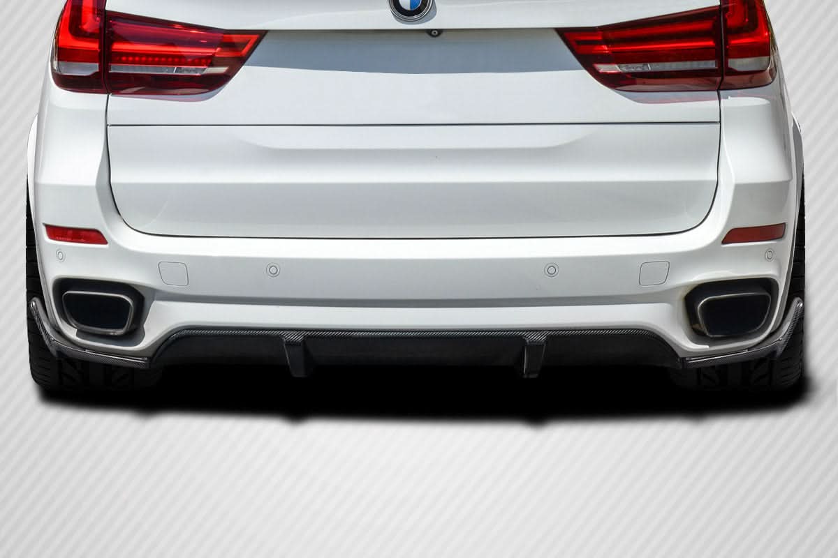 2014-2018 BMW X5 M Performance Style Rear Diffuser - Carbon Fiber