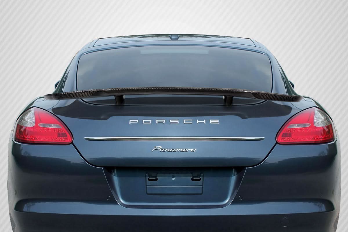 2010-2013 Porsche Panamera Aeromoto Style Rear Wing Spoiler - Carbon Fiber