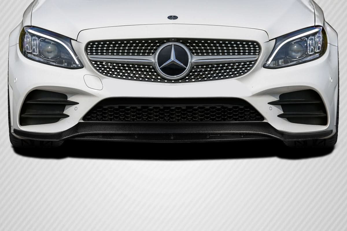 2015-2018 Mercedes C43 Autohaus Style Front Lip Spoiler - Carbon