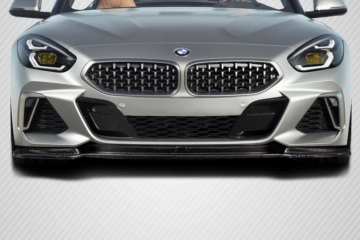 2019-2023 BMW Z4 Novarix Style Front Lip Spoiler Air Dam - Carbon Fiber