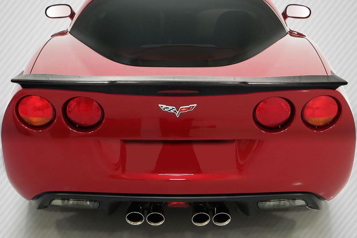 2005-2013 Chevrolet Corvette C6 Flow Wave Style Rear Wing Spoiler