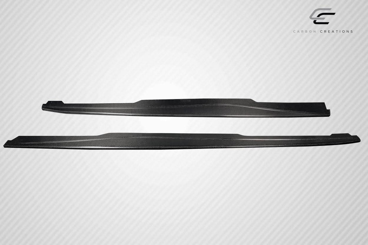 2009-2020 Nissan 370Z Zenith Style Side Skirt Rocker Panels - Carbon Fiber