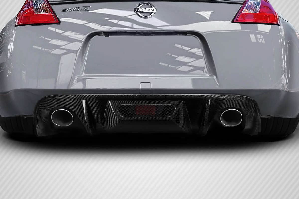2009-2020 Nissan 370Z Zenith Style Rear Diffuser - Carbon Fiber