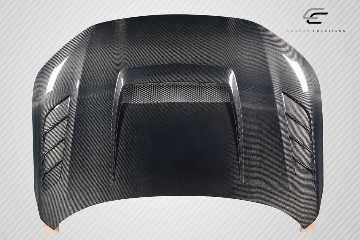 2022-2025 Honda Civic Suzuka Style Hood - 1 Piece Carbon Fiber