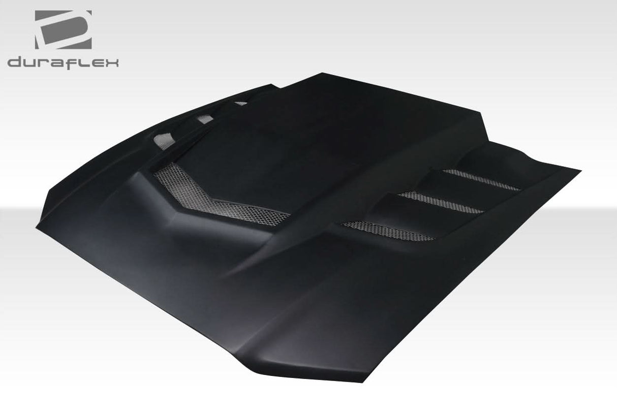 2013-2014 Ford Mustang Interceptor Style Hood - 1 Piece