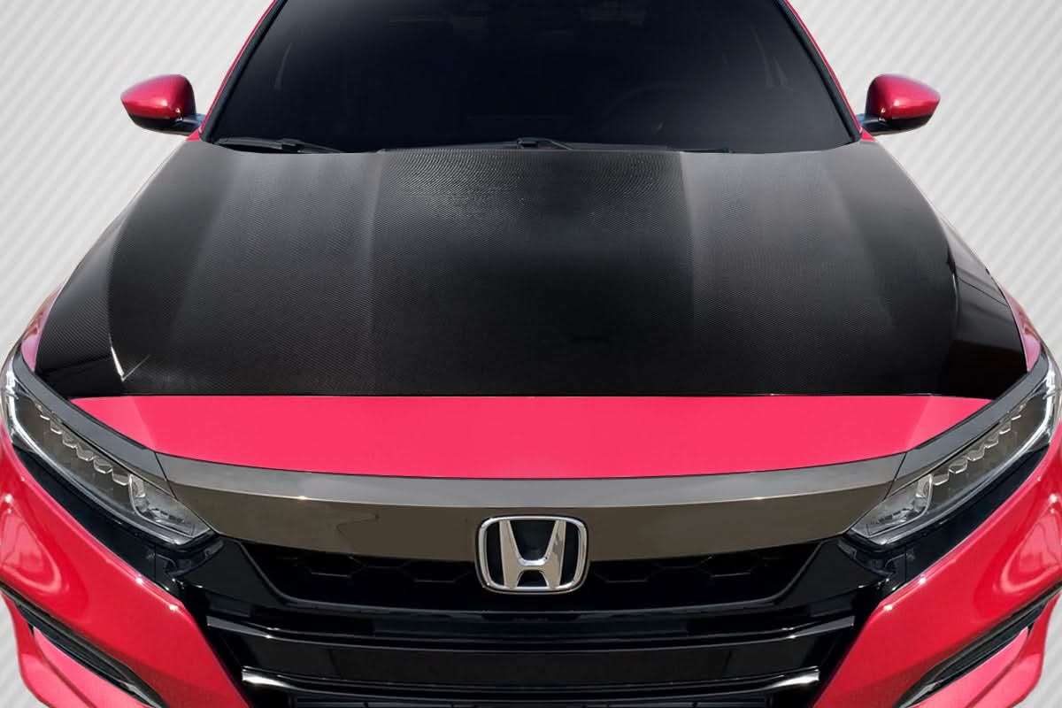 2018-2022 Honda Accord OEM Look Hood - Carbon Fiber