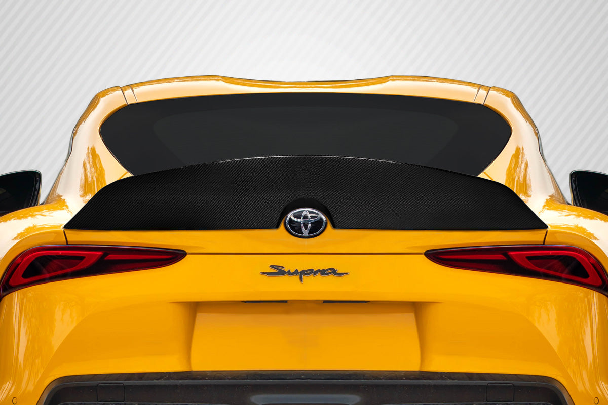2019-2023 Toyota Supra Zero Style Rear Wing Spoiler - Carbon Fiber